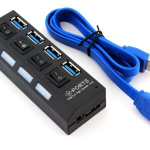 Šakotuvas HUB USB 3.0 4 port