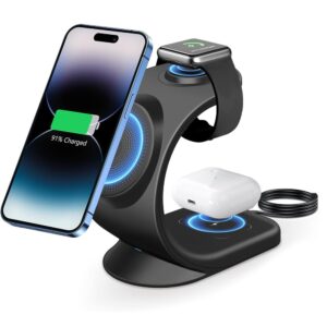 Telefono ir laikrodžio belaidis įkroviklis