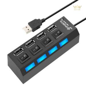 4 X USB Šakotuvas