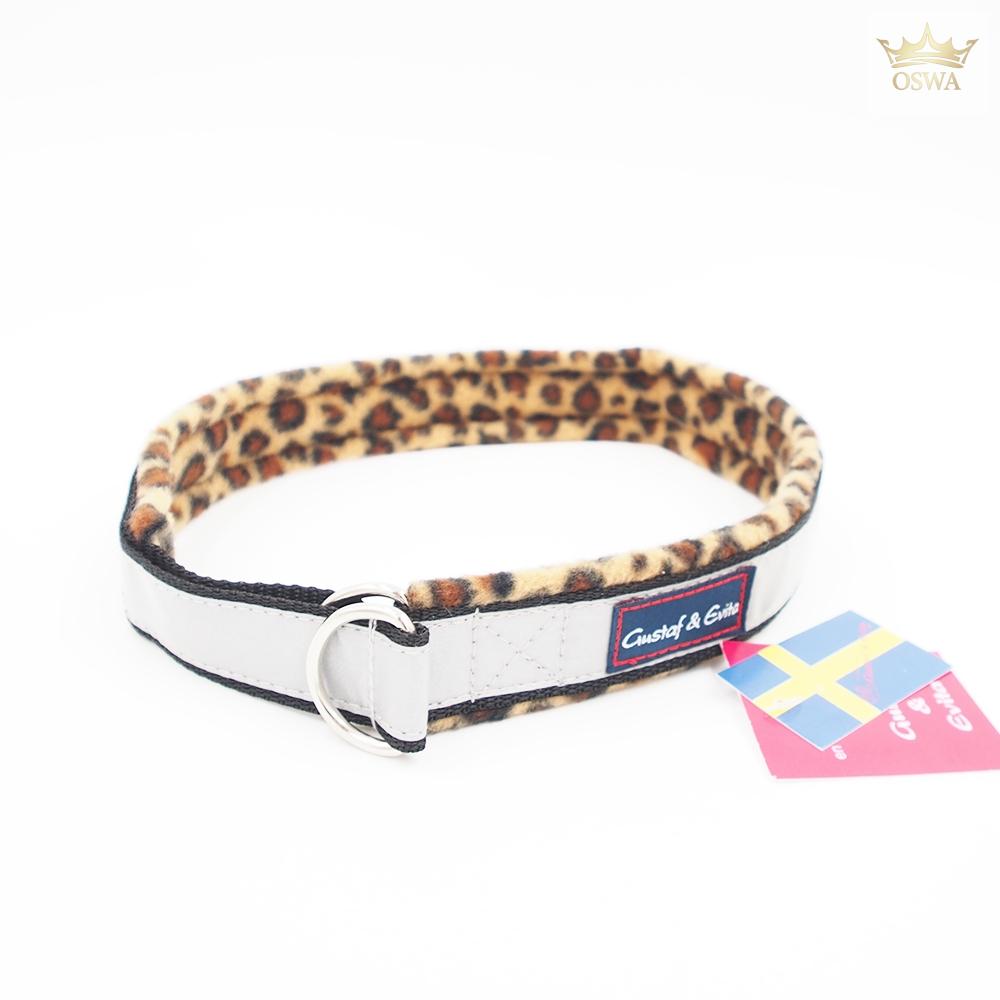 50 CM. Gustaf & Evita antkaklis su leopardiniu raštu,