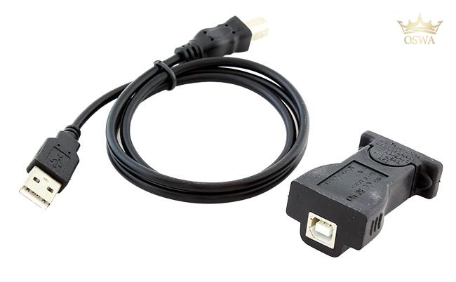 Adapteris USB TO COM RS232