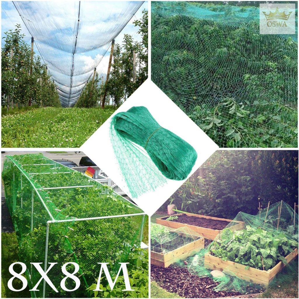Apsauginis Tinklas Nuo Paukščių, 8 X 8 M