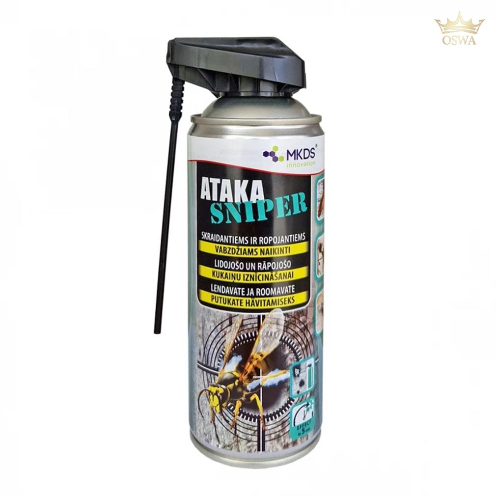 Ataka SNIPER insekticidas skraidantiems ir ropojantiems vabzdžiams, 400 ml