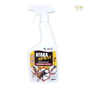 ATAKA SPRAY insekticidas ropojantiems vabzdžiams naikinti, 500 ml