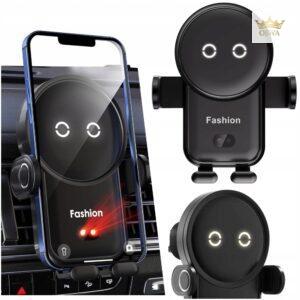 Automobilinis telefono laikiklis su belaidžiu įkrovimu (IQ / Qi)