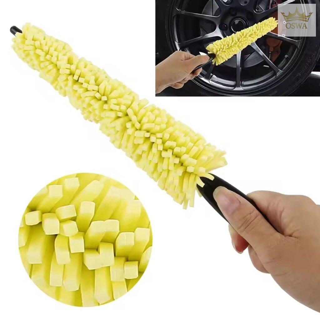 Automobilio ratlankių valymo šepetys