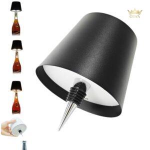 Belaidė LED lempa buteliui – stilingas apšvietimas bet kur