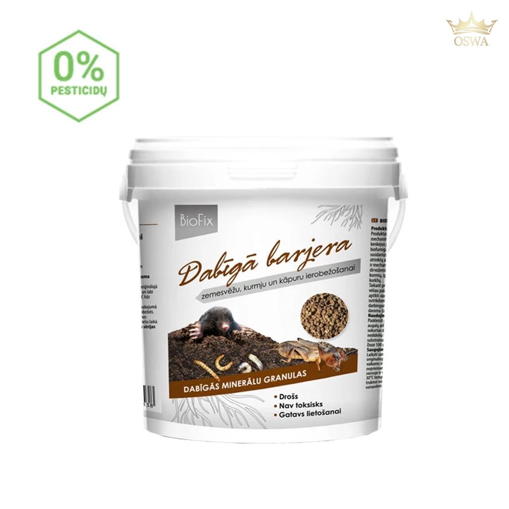 BIOFIX STOPPER natūralus barjeras kurmių, kurklių, spragšio kontrolei, 1 kg