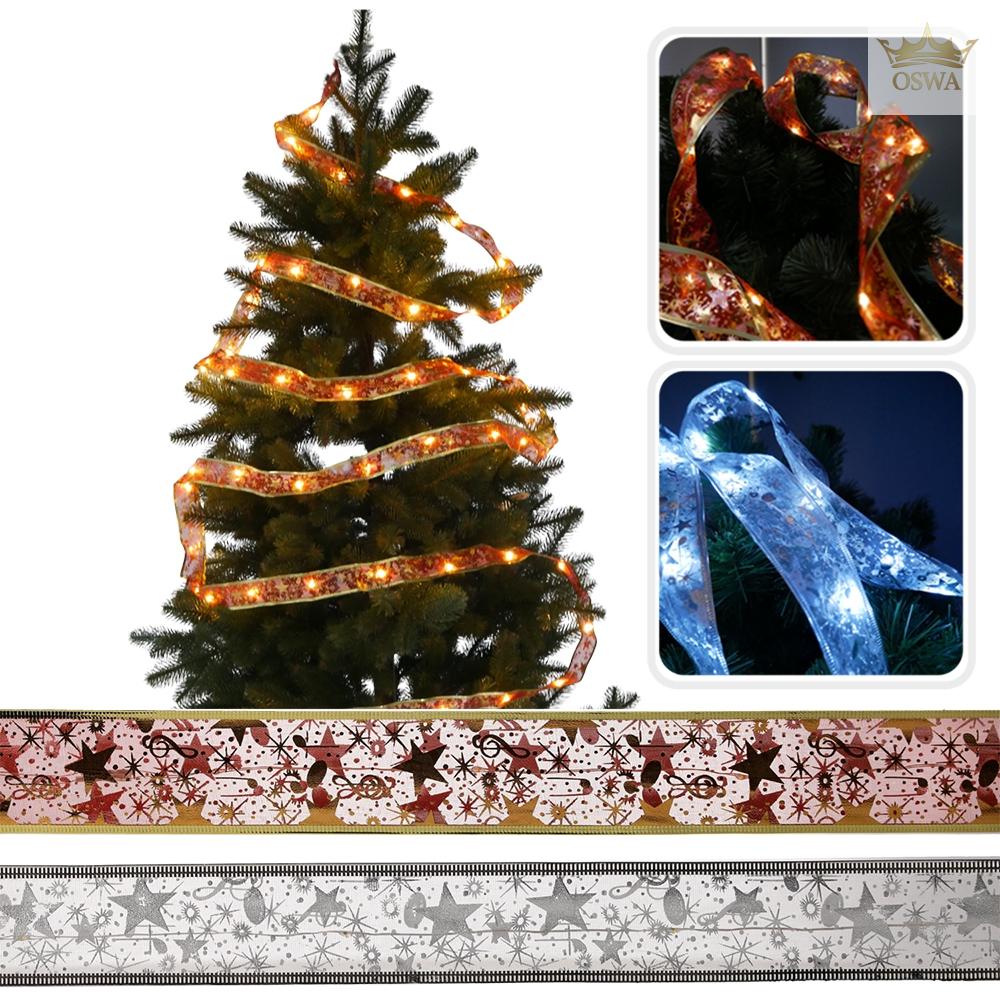 Kalėdinė LED juostelė, 5,2 m, 50 LED, šiltai balta