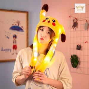 Kepurė su pakylančiomis ausimis "Pikachu"
