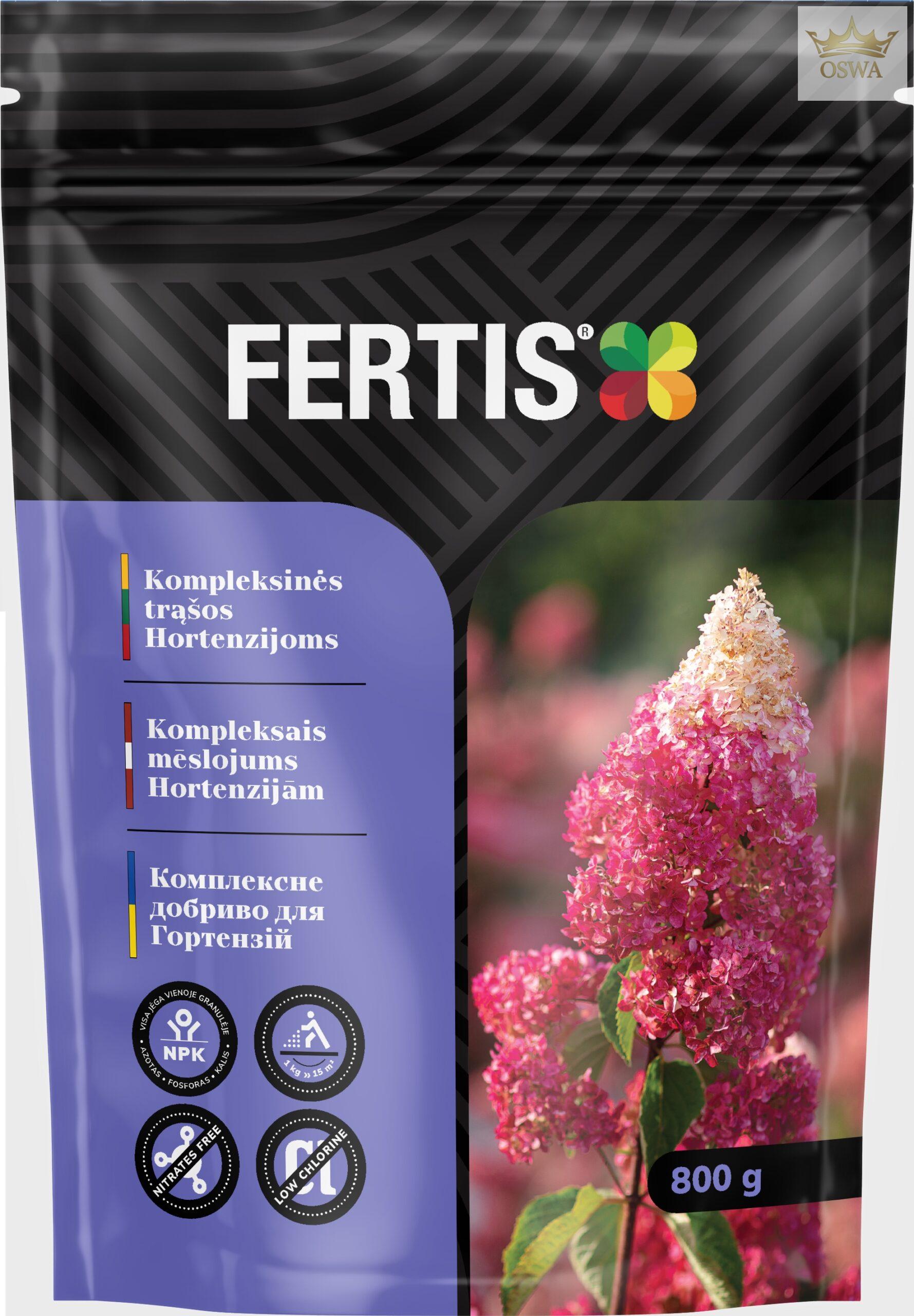 Kompleksinės trąšos Hortenzijoms FERTIS , 800g