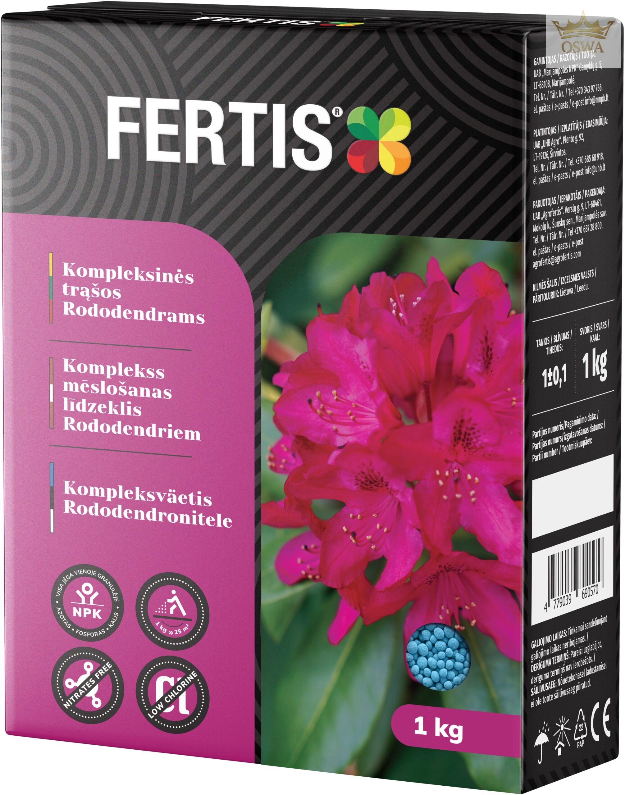 Kompleksinės trąšos Rododendrams, 1kg
