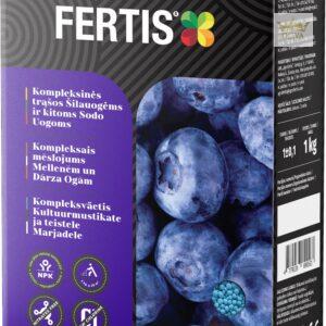 Kompleksinės trąšos Šilauogėms ir kitoms sodo uogoms FERTIS, 1kg