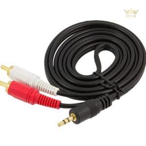 Laidas 3,5mm - 2xRCA CINCH 1,5M