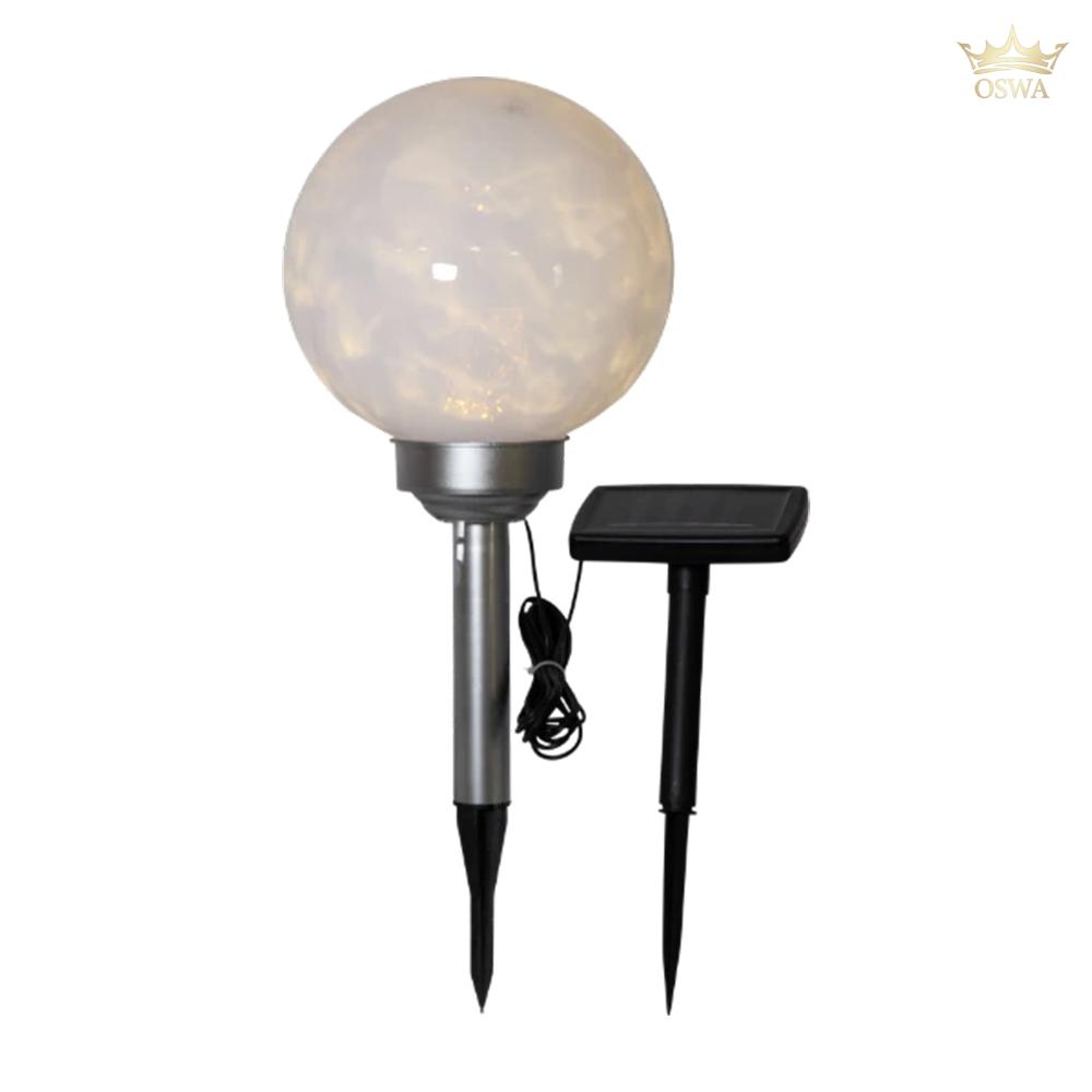 Lauko LED sodo lempa „Luna“ su saulės baterija (37 cm)