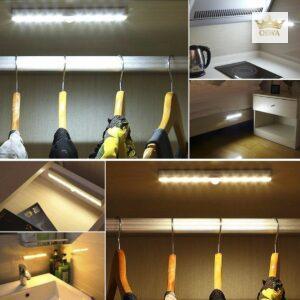 LED lempa su judesio jutikliu