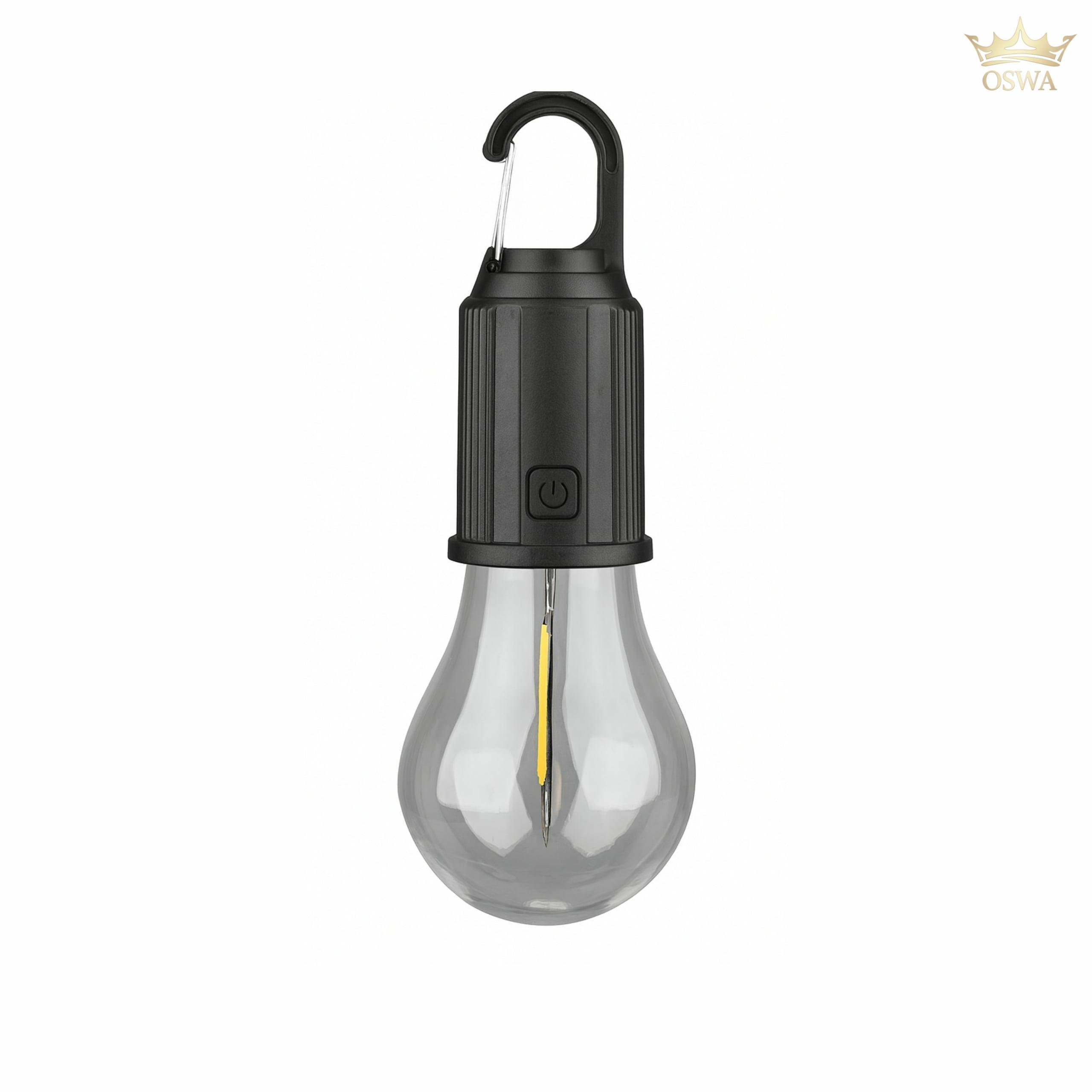 LED stovyklavimo žibintas