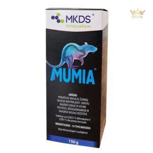 MUMIA grūdai pelių ir žiurkių naikinimui, 150 g