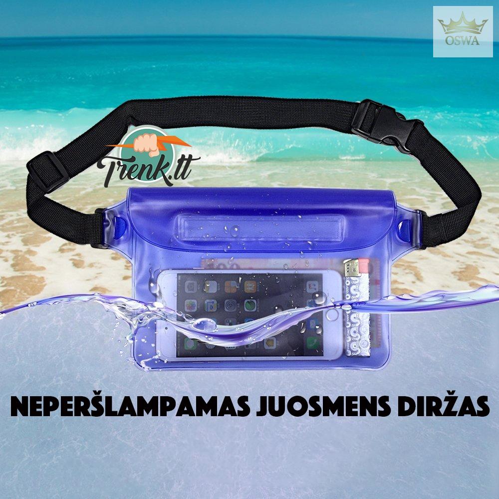 Neperšlampamas juosmens diržas - Oranžinė