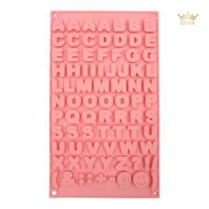 Silikoninė forma raidėms – 29,5 × 17 × 0,6 cm