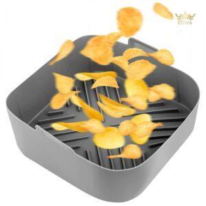 Silikoninė kepimo karšto oro gruzdintuvėms 15,5 × 15,5 × 5 cm (137 g)