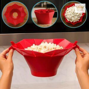 Silikoninis spragėsių indas mikrobangų krosnelei