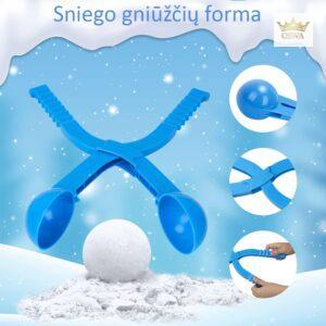 Sniego gniūžčių forma