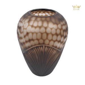Stiklinė vaza „Forma Lumo“, 13.5 × 13.5 × 35.5 cm