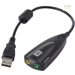 USB garso plokštė su Vitrual 7.1CH sistema