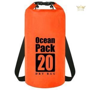 Vandeniui atspari kuprinė / maišas 20L Oranžinis