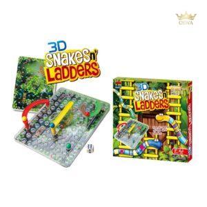 Žaidimas "3D SNAKESn' Ladders"