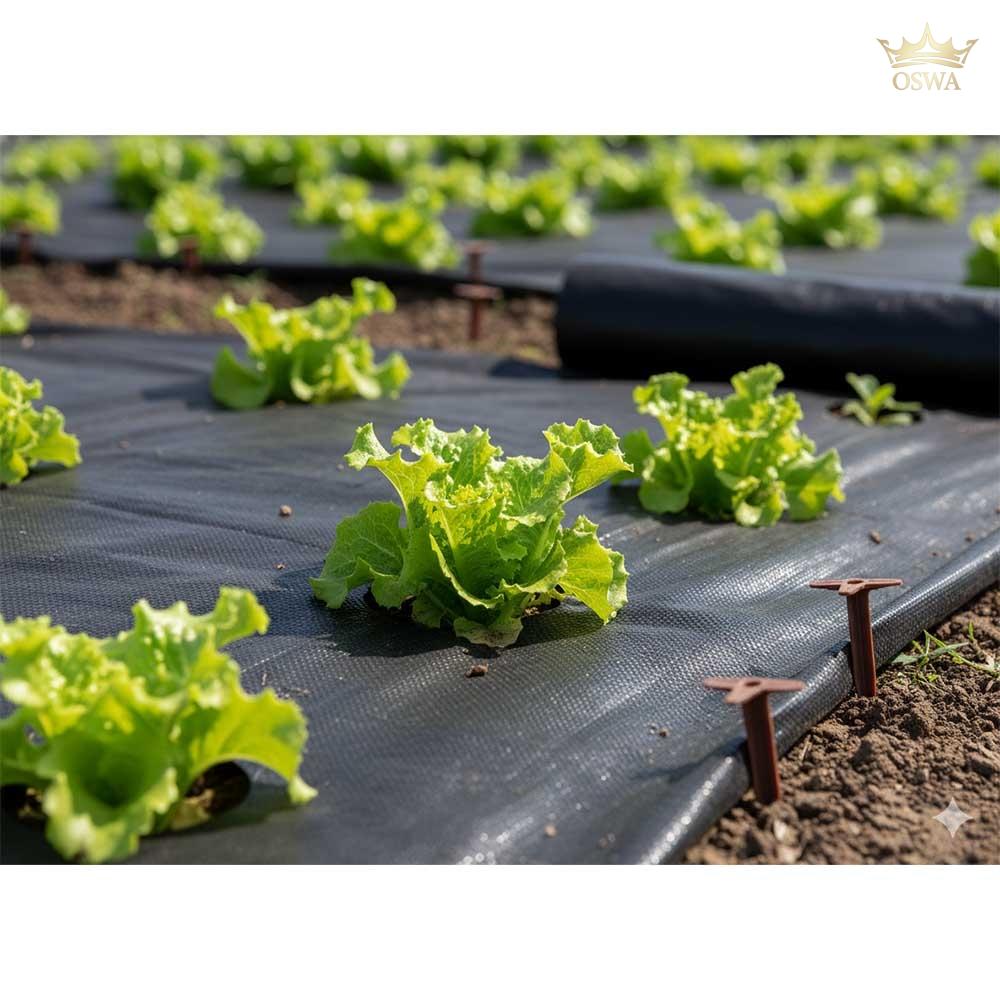 Agroplėvelė nuo piktžolių 1 x 10 m, juoda, 50 g/m² - Image 3