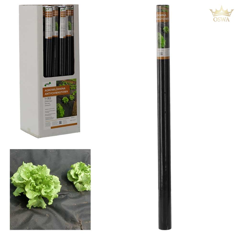 Agroplėvelė nuo piktžolių 1 x 10 m, juoda, 50 g/m² - Image 2