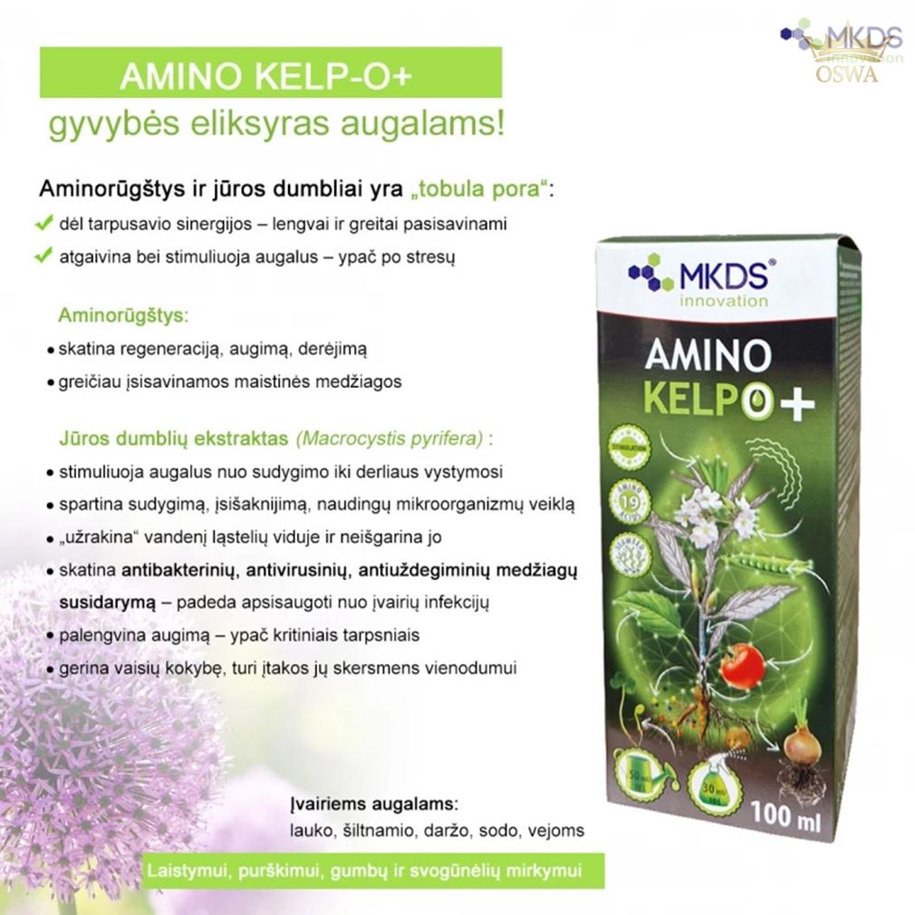 AMINO KELP-O+ aminorūgštys su dumblių ekstraktu, 100 ml - Image 3