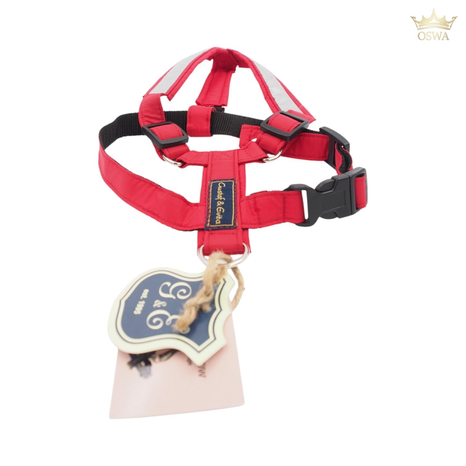 Atšvaitinės šunų petnešos „Gustaf & Evita“ – 32/55 cm - Image 3