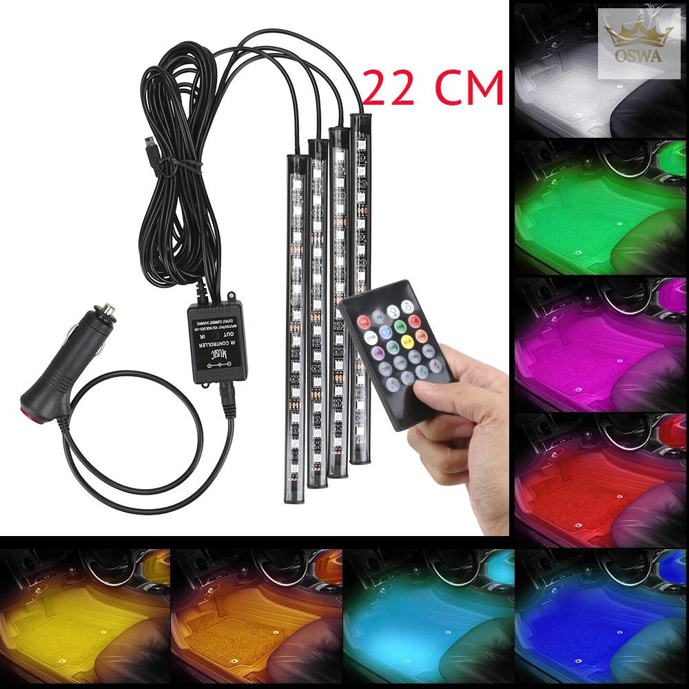 Automobilio LED RGB lazdelės 22CM - Image 4