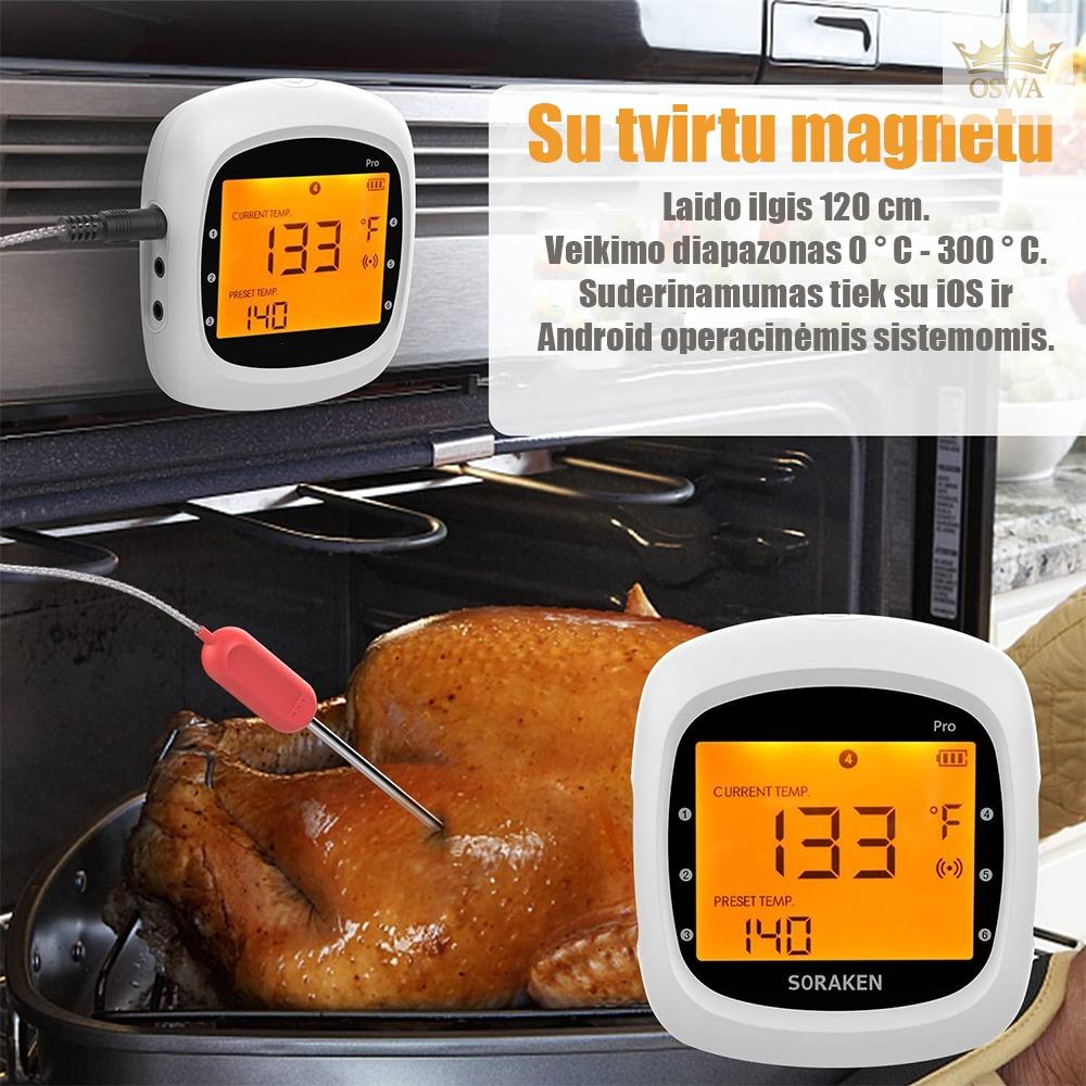 Belaidis BBQ Termometras "Easy BBQ Pro" - Image 3