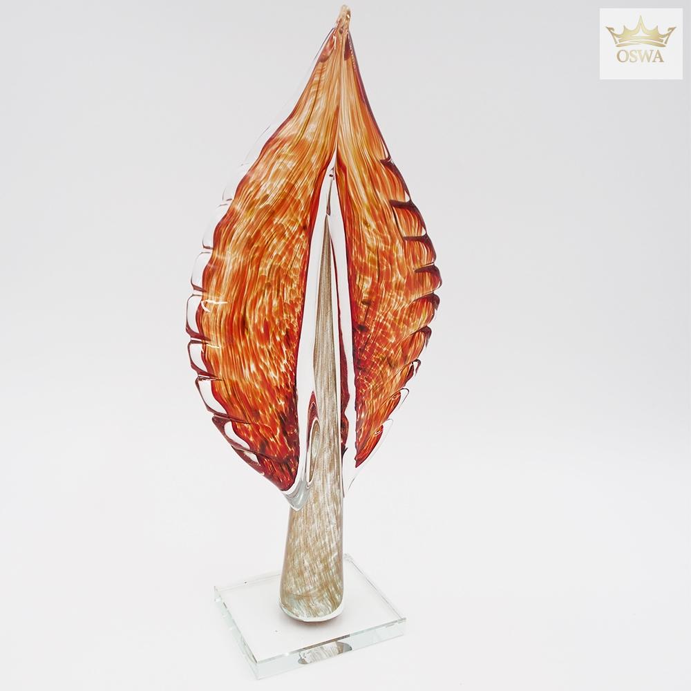 Dekoratyvinė stiklo skulptūra, 12×7×32.5 cm - Image 2