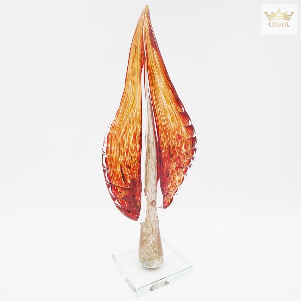 Dekoratyvinė stiklo skulptūra, 13×9×41 cm - Image 2