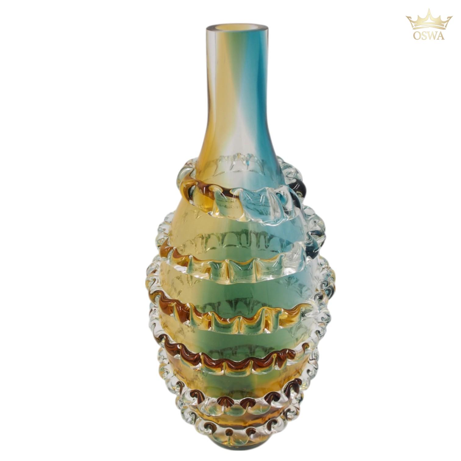 Dekoratyvinė stiklo vaza 19 × 44,5 cm - Image 2