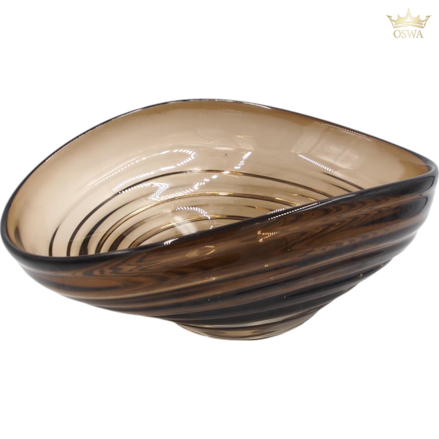 Elegantiška 36x26x14 cm stiklo lėkštė - Image 3