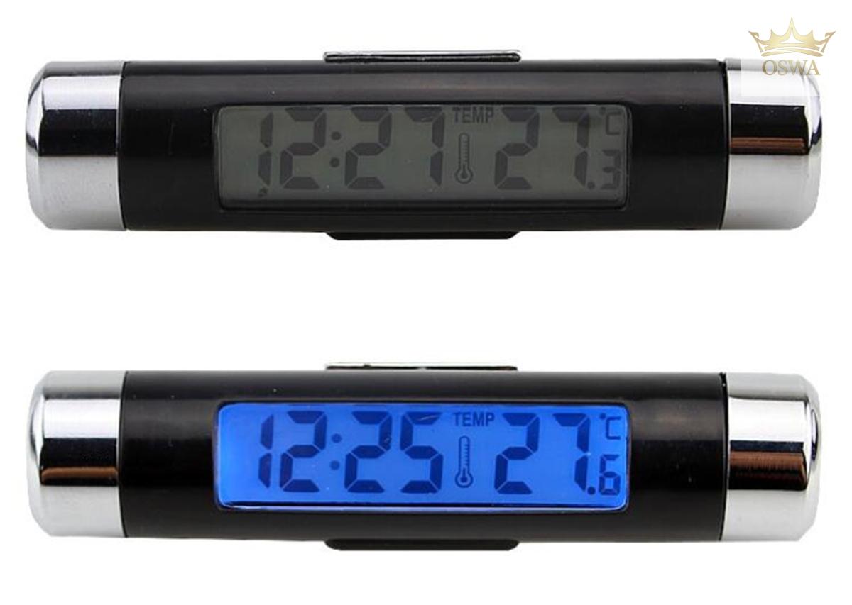 Elektroninis automobilio laikrodis ir termometras - Image 3
