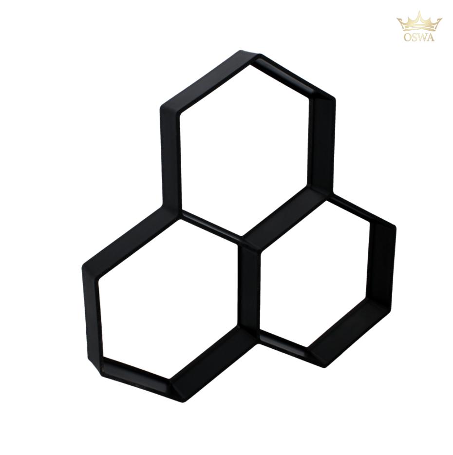 Forma betoninėms trinkelėms (korio formos), 36 x 36 x 4 cm - Image 3