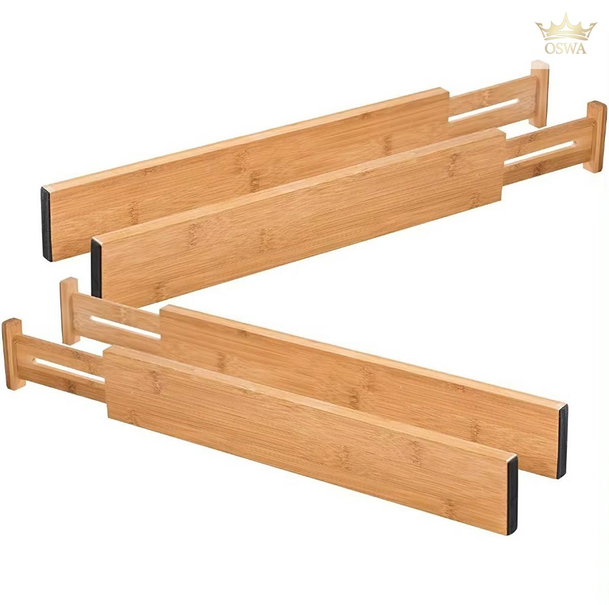 Išlankstomi stalčių organizatoriai 4 vnt - Image 3