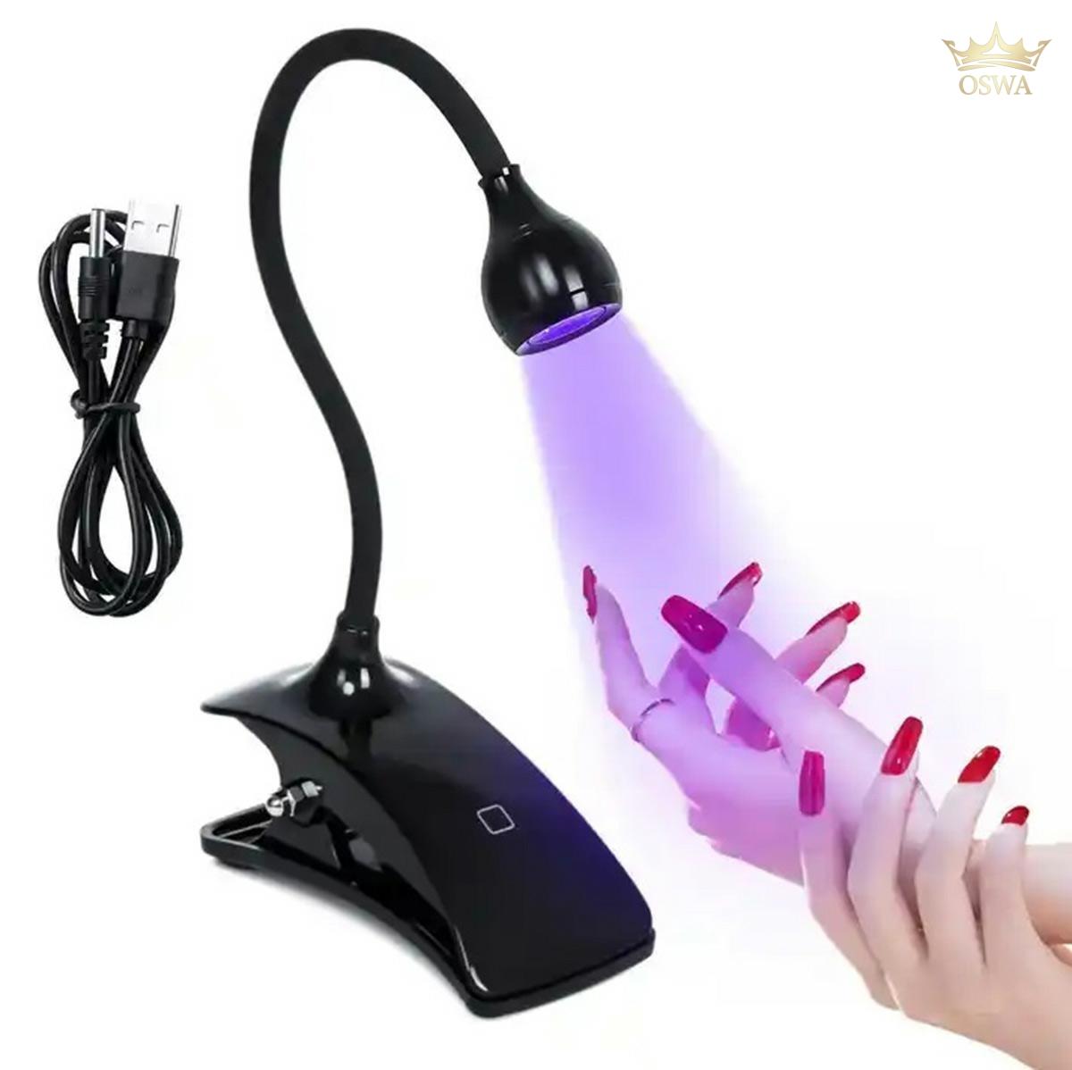Kompaktiška lanksti 3W UV LED lempa - Image 2