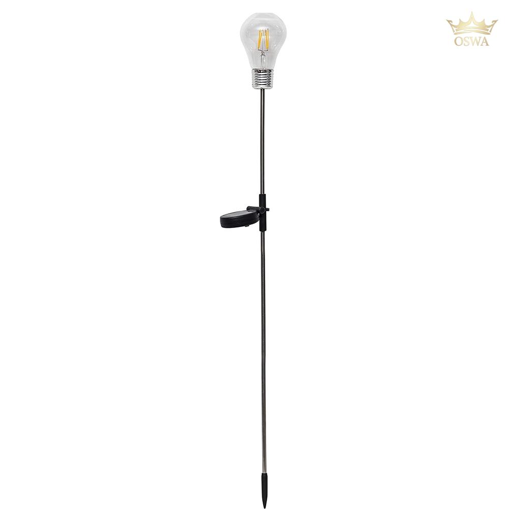 lauko LED lemputė „Edison“ su saulės baterija (80 cm, vintage stilius) - Image 3