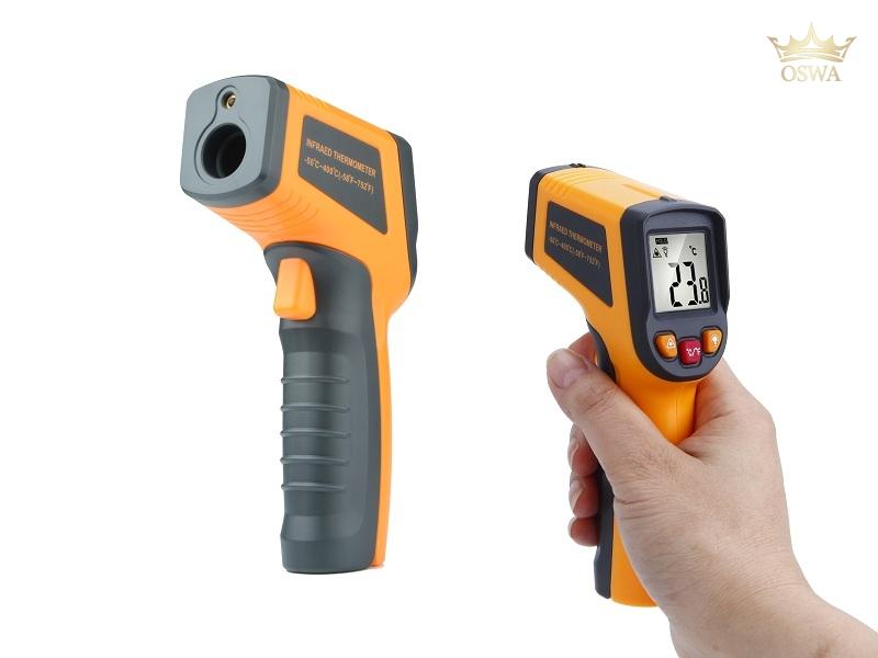 Lazerinis bekontaktis termometras nuo -50 iki 400C - Image 3