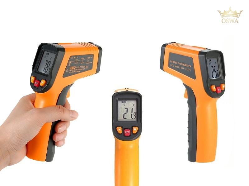 Lazerinis bekontaktis termometras nuo -50 iki 400C - Image 4