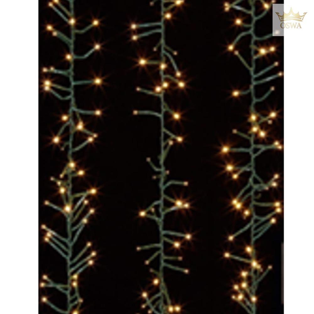 LED girlianda 400 LED, 4 m, šiltai balta - Image 3