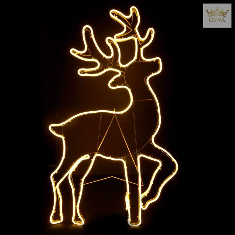 LED Kalėdinis elnias 92 cm - Image 2